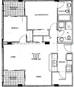 Two Bedroom Suite Floor Plan